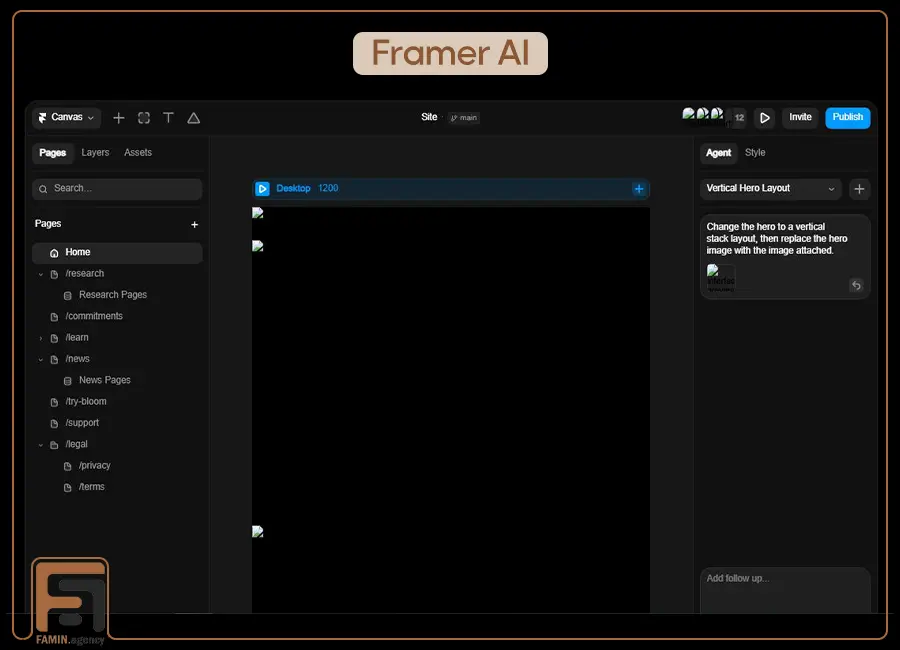framer Ai tool